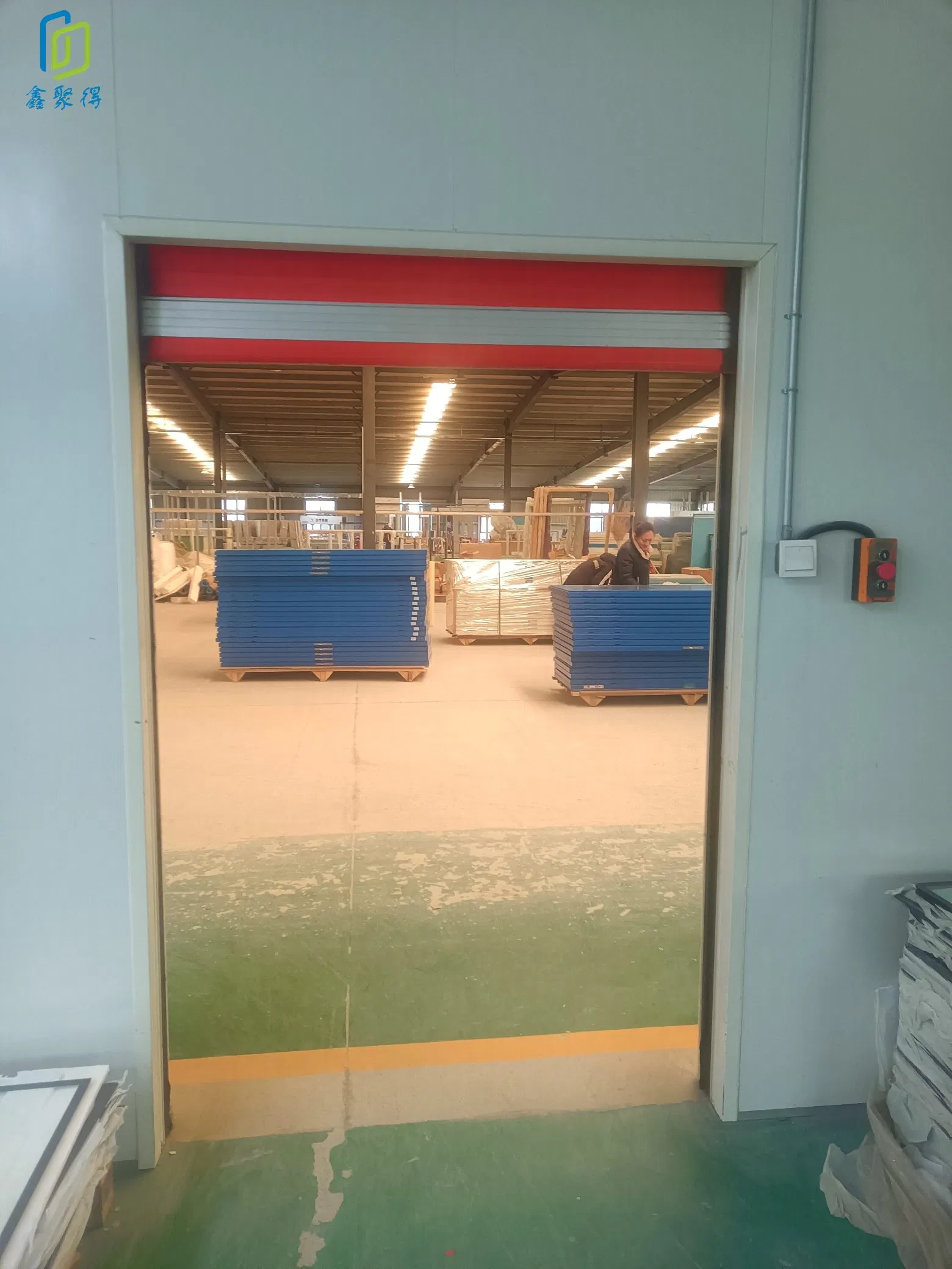 CE Standard Durable PVC Speed Door for Secure Warehouse Operations