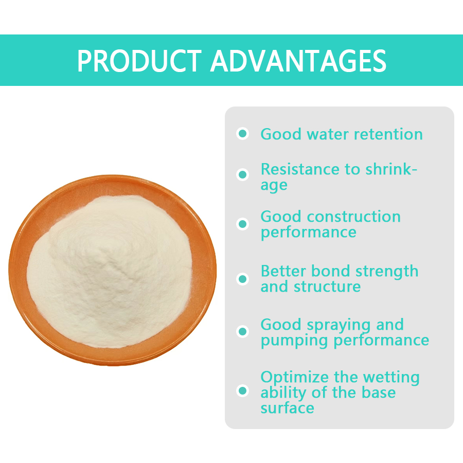 Hydroxypropyl Methyl Cellulose with Excellent Water Retention Industrial Grade HPMC Used in Wall Putty