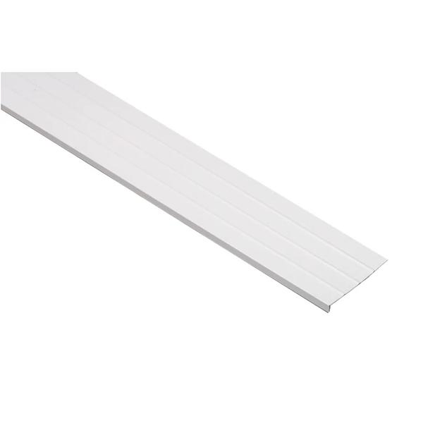 Alumunum Black White Brown Woodgrain Smooth Ribbed 6'' 8'' 10'' Fascia for Canada/USA