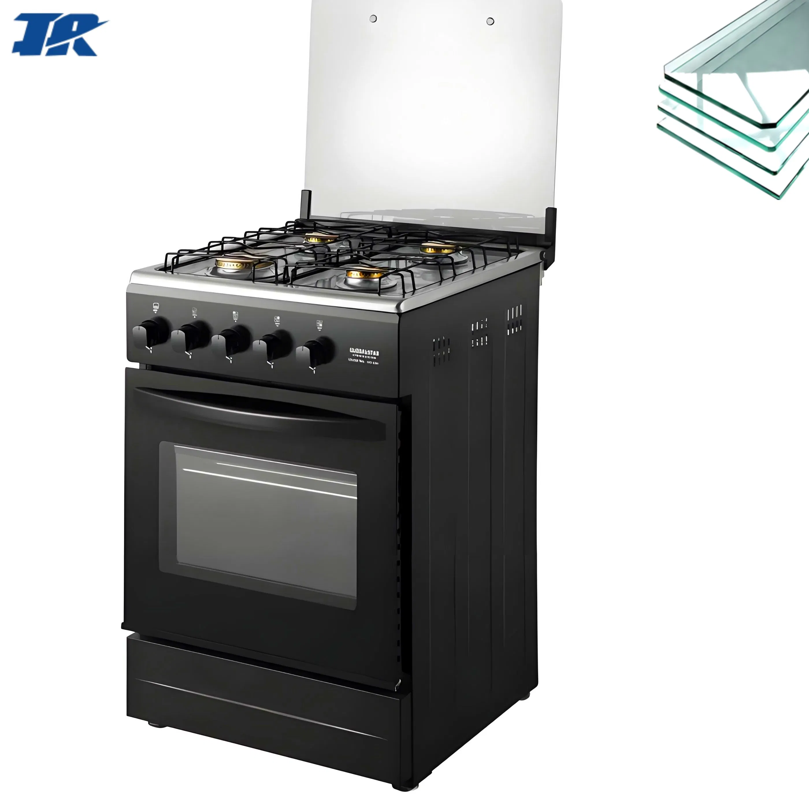 3.2mm Tempered Glass for Kitchen Appliance Cover/ Refrigerator/ Oven/Range Hood/ Cook-Top