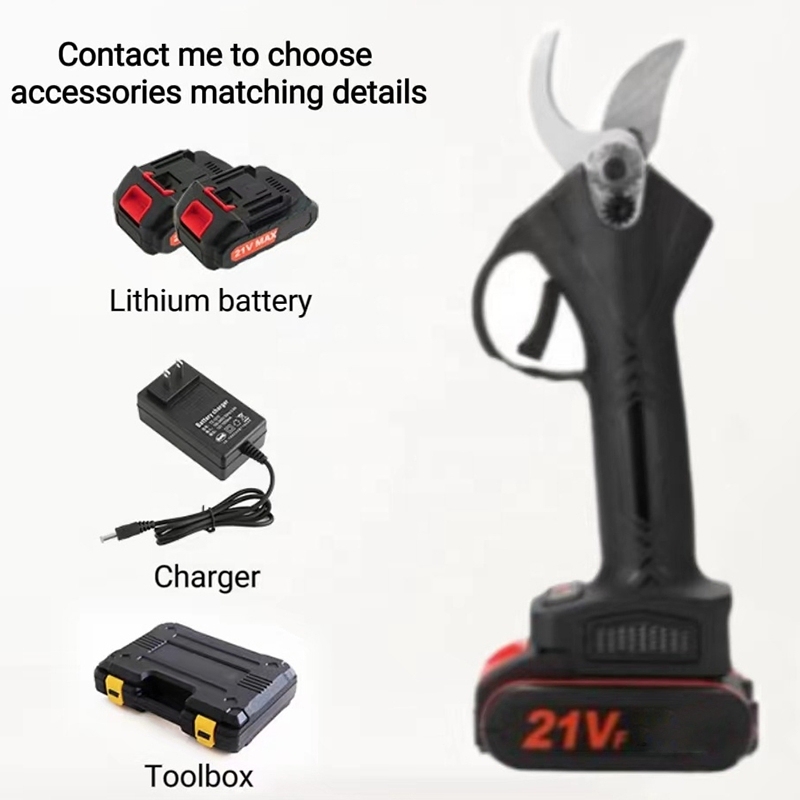 Аккумуляторные садовые ножницы с литиевым аккумулятором