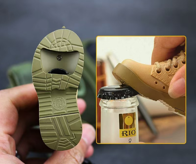 Fun and Creative Boot Style Bottle Opener, Inflatable Windproof Lighter