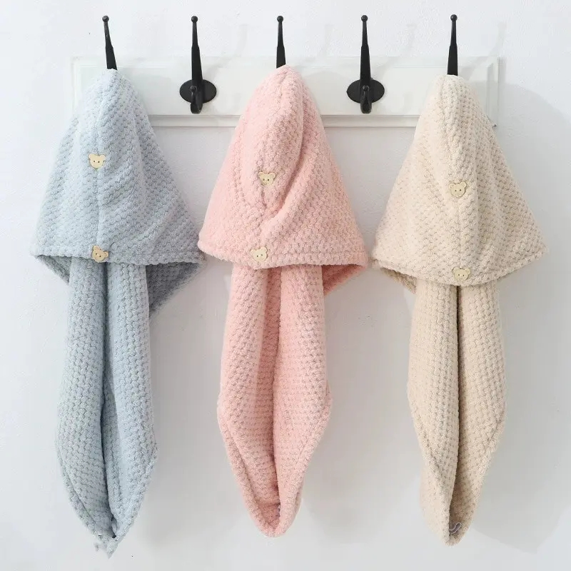 Super Absorbent Instant Quick Hair Drying Shower Cap