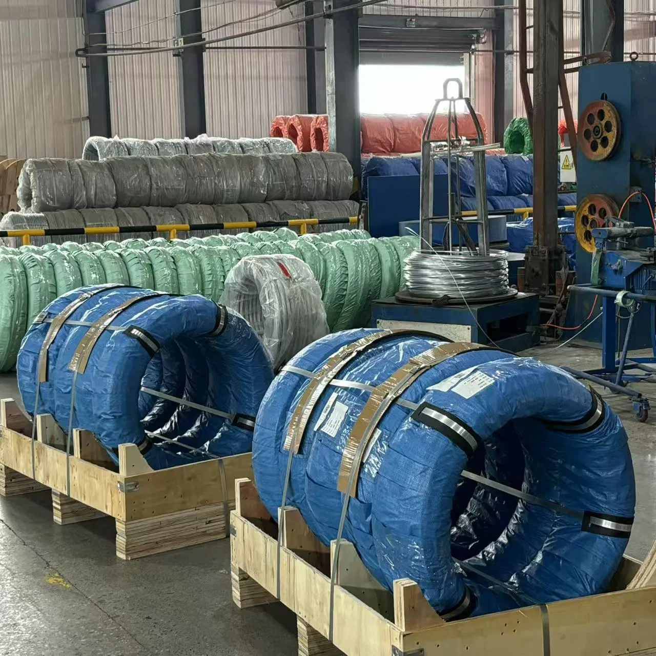 Premium Low Zinc Galvanized Steel Wire for Nail Production and Nail Manufacturing