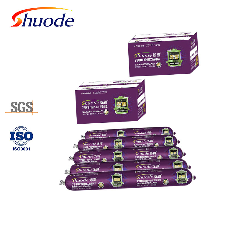 Grey Waterproof Adhesive, Perfect for Glass and Roofing Projects