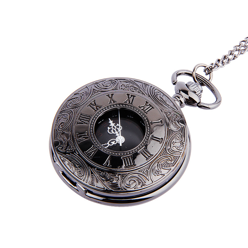 Classic Roman Vintage Men Women Antique Model Tuo Table Pocket Watch