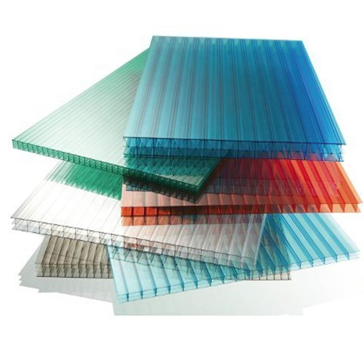 Twin Wall Colored Hollow Polycarbonate Sheet for Greenhouse