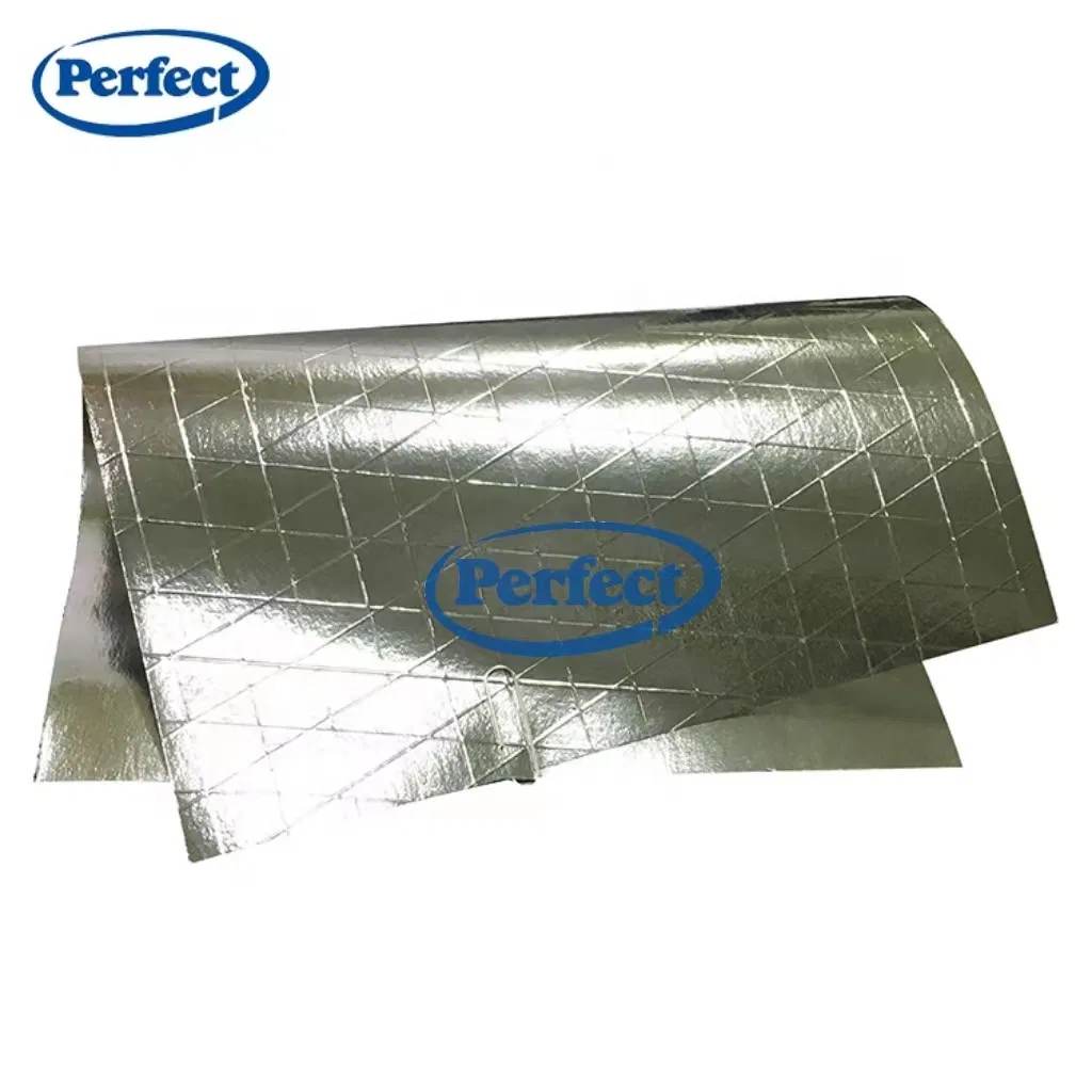 Reflective Insulation Duct Wrap Facing Double Sided Alu Foil