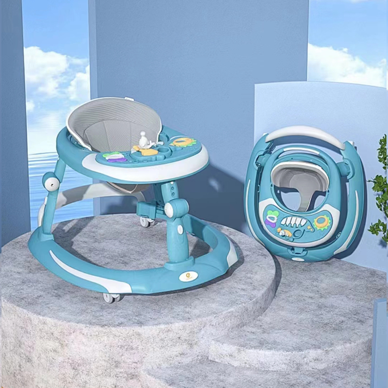 2023 Promotional Multi-Functional Baby Sit to Stand Walkers Toys Activity