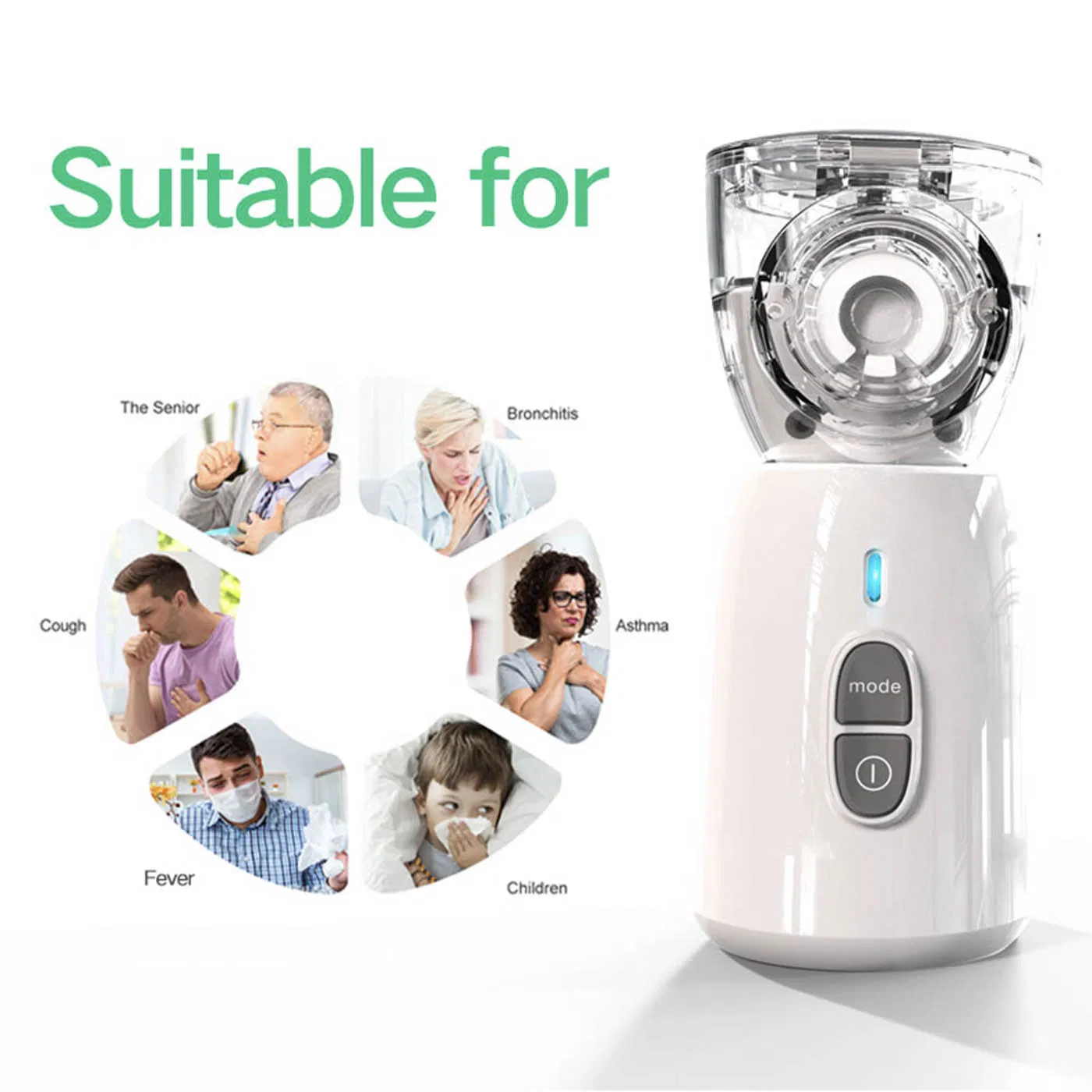 Tear-Free Formula, Safe Protection Atomizer