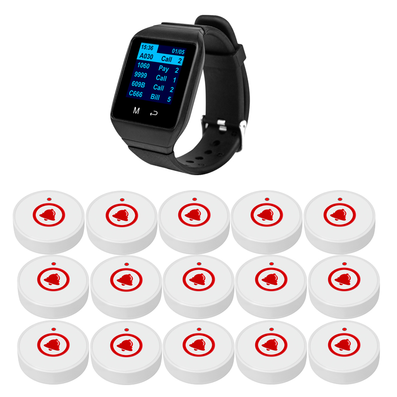 Catel Wireless Queue Restaurant Pager System Waiter Calling System for Cafe Hotel