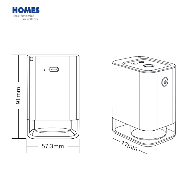 New Trending Factory Price Intelligent Mini Alcohol Hand Sterilizer Automatic Sterilizer Dispenser for Hand Cleaning