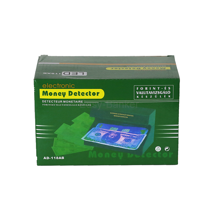 DC-118AB LED-3 UV Lamp Money Detector Currency Detector Machine