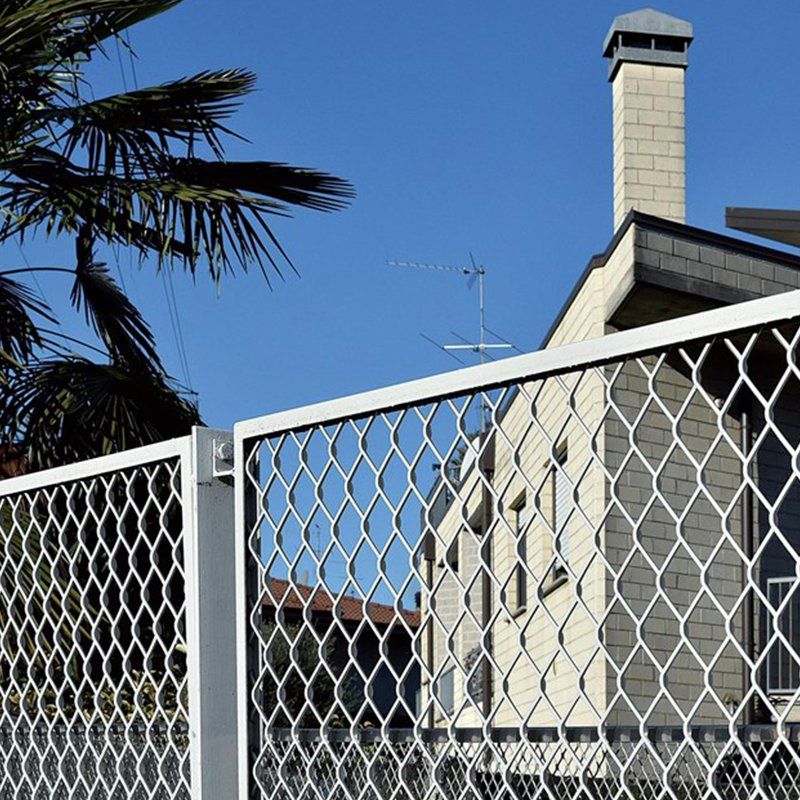 Galvanized Steel Anti-Corrosion Construction Barrier Fence for Building Balcony Stair