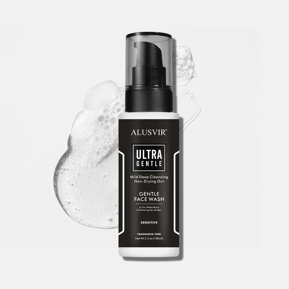 Organic Sensitive Skin Care for Men Cleansing Repairing Oil-Control Facial Wash