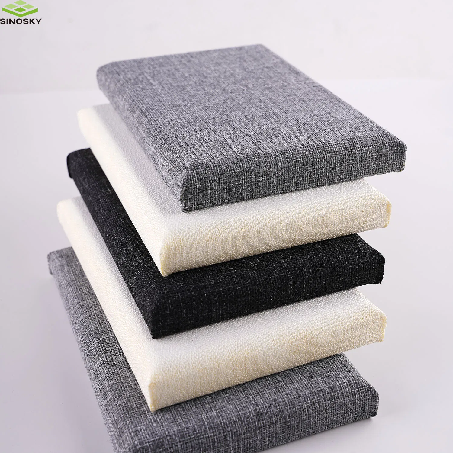 Soft Fabric Anti-Scratch Finish Acoustic Fiberglass Panel for Modern Spaces