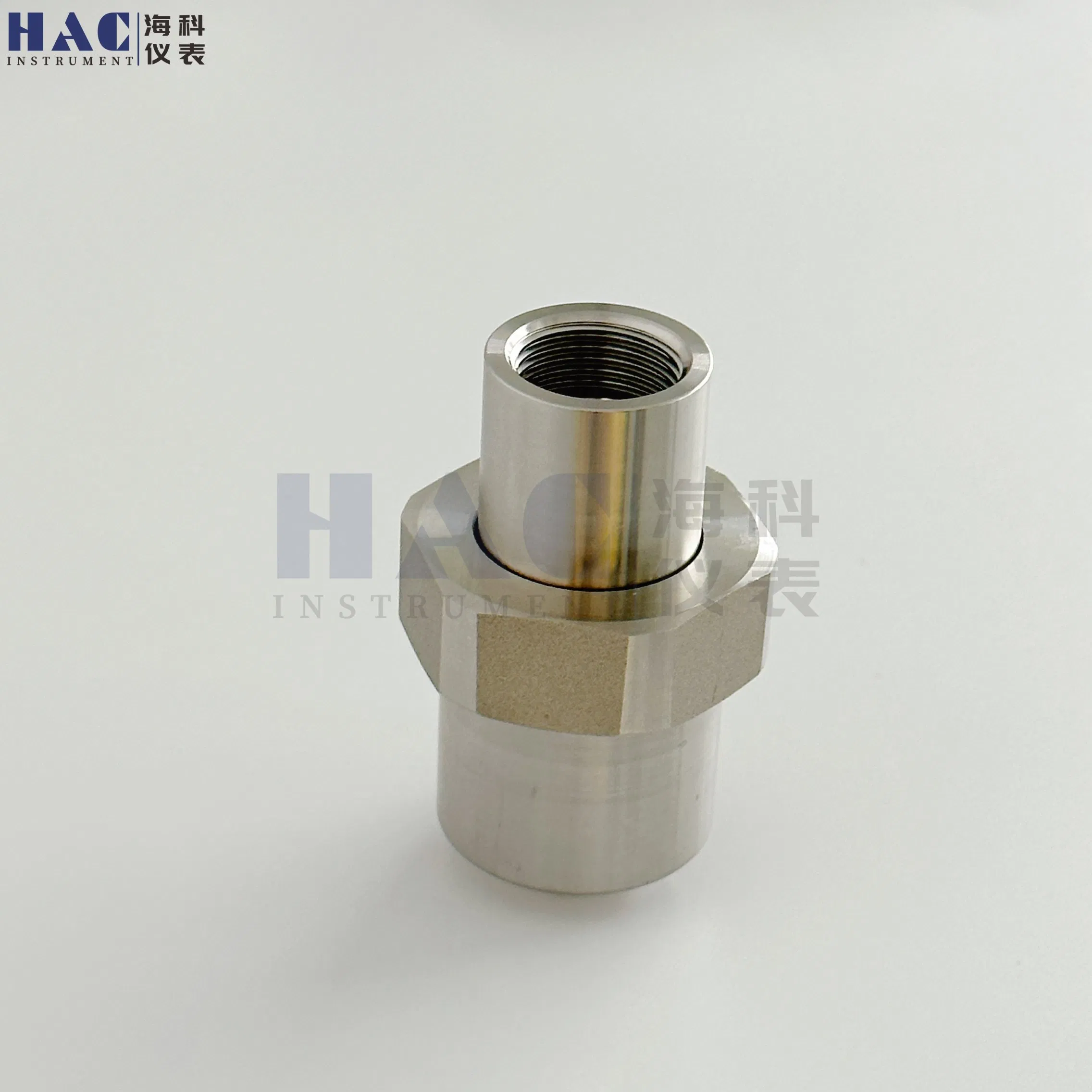 NPT BSPP Metric Thread Connector Brass Oil Pipe Compression Fitting