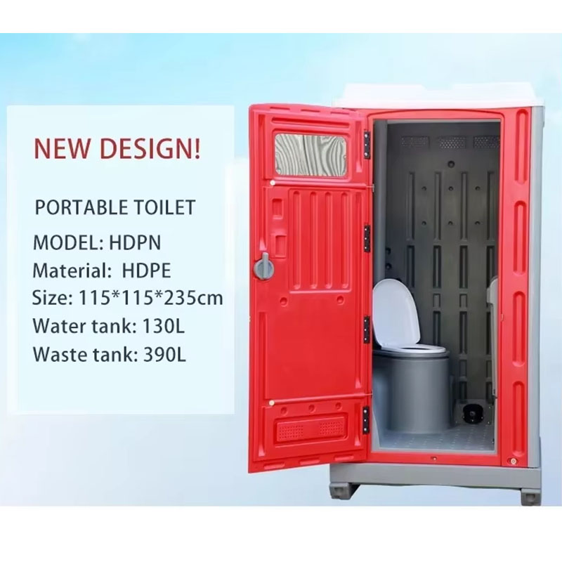 China Factory Manufacturer of Durable Roto-Moulding HDPE Squat Plastic Mobile Portable Toilet