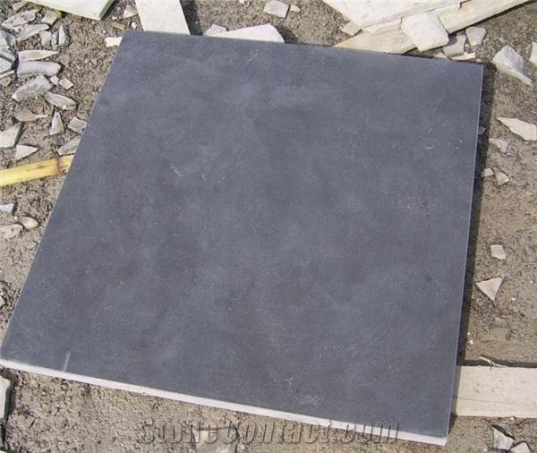 Honed Garden Paving Stone Black/Grey/Blue Limestone/Bluestone for Flooring Tiles and Road Stone