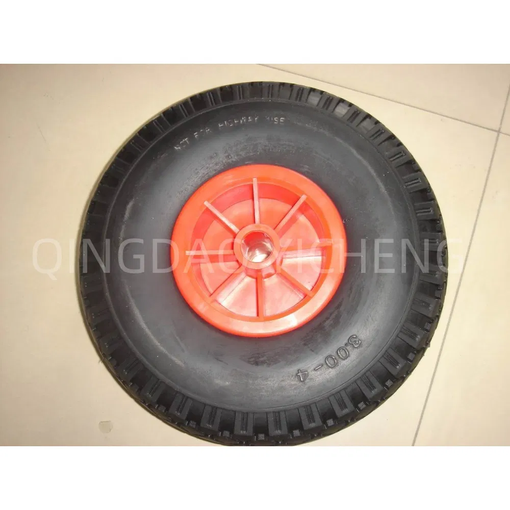 Durable and Sturdy 3.00-4 Pneumatic Wheel PU Wheelbarrow Wheel