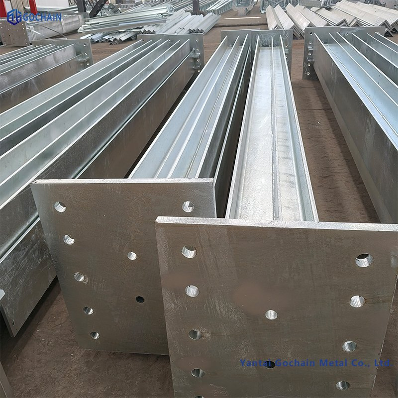 High Quality Q235 Railway Steel Pillar Supports Manufacturer