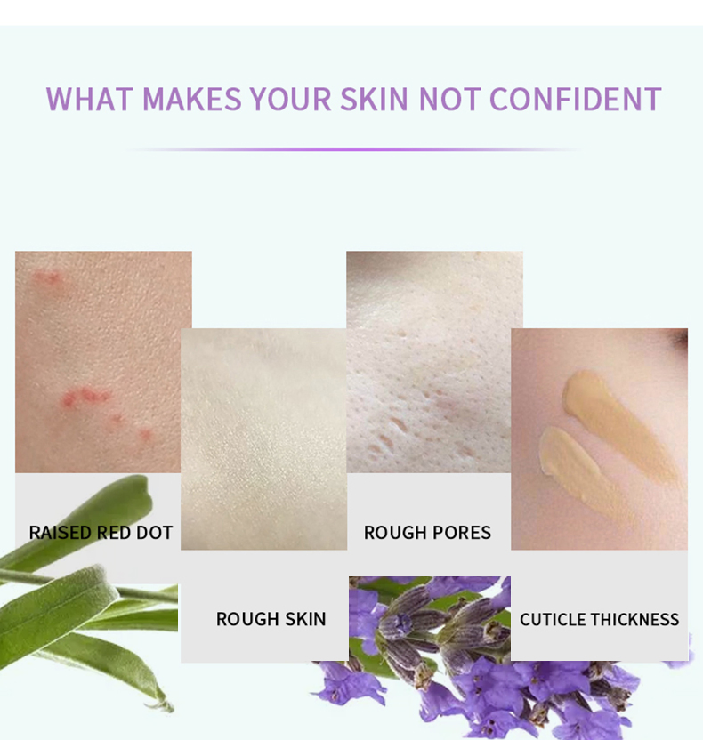 Cleaning and Smoothing Skin Body Scrub Customize Your Logo Pure Therapeutic Grade Lavender Facial and Bodies Scrub