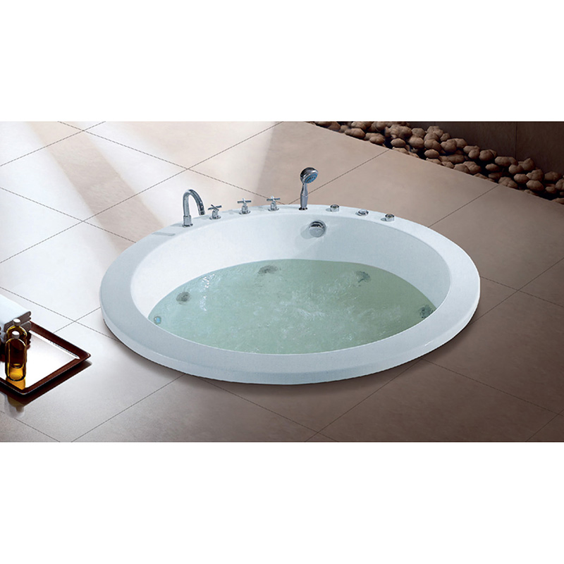 Белая акриловая ванна для взрослых, отдельно стоящая