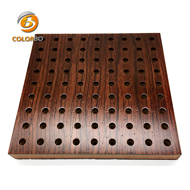 Professional Design Perforated Wood Timber Acoustic Panel