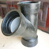 Ductile Iron T-Type Tee (DIN 28603 / EN 598)