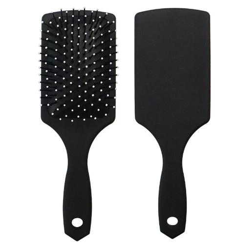 Custom Logo Paddle Detangling Straight Brush Air Cushion Massage Hair Comb