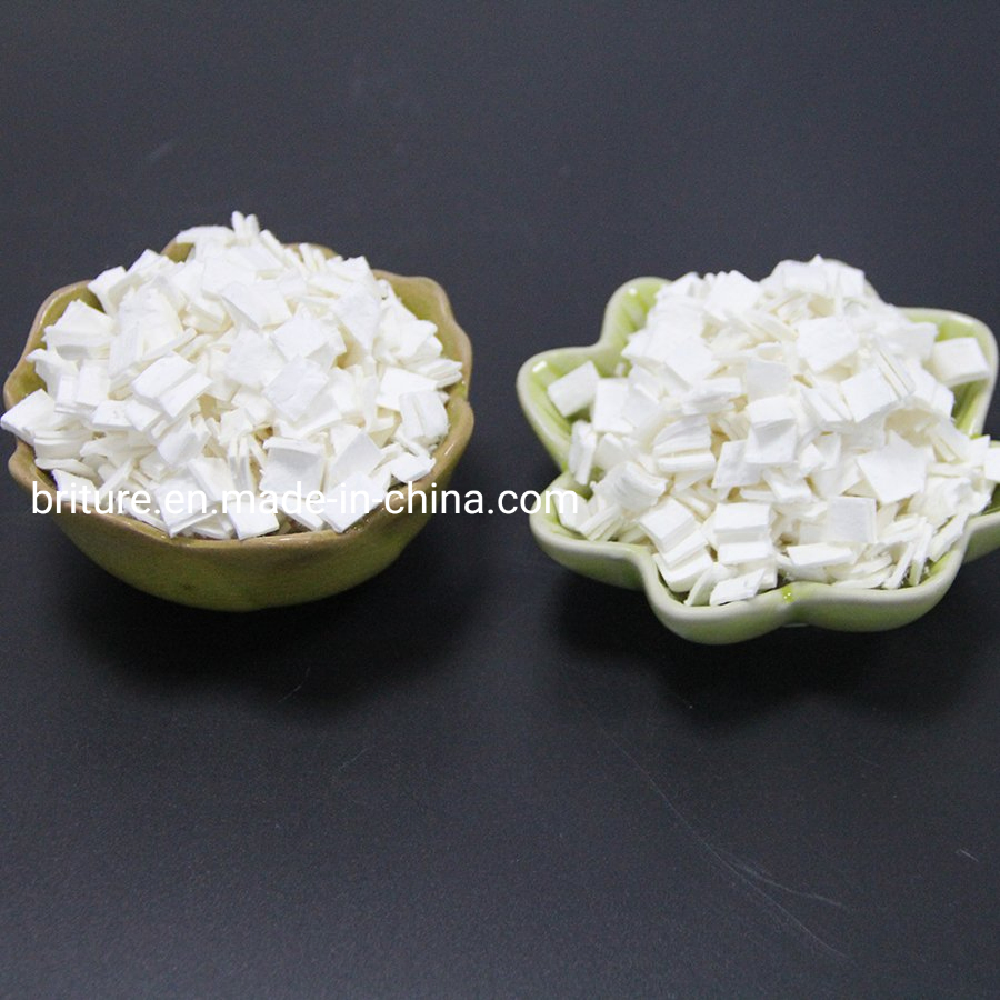 Flake 5*5mm Cellulose Fiber for Thermal Insulation Mortar