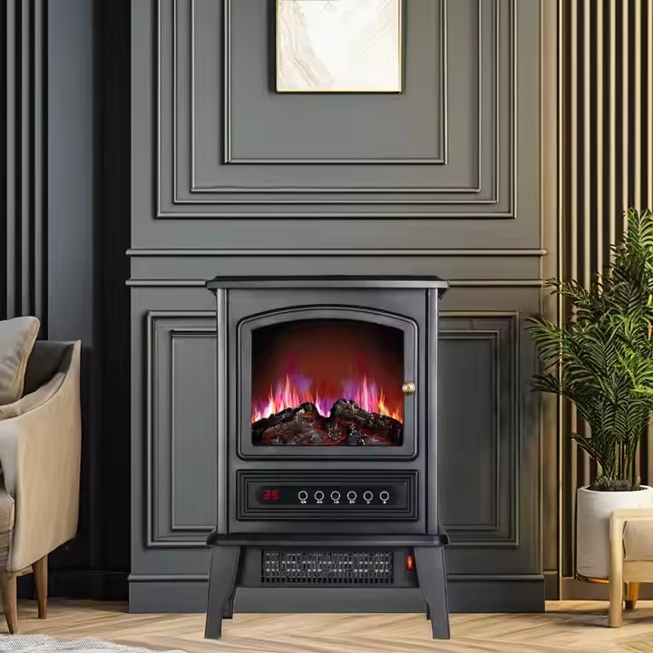 Home Appliance Electric Fireplace with Adjustable Flame Settings