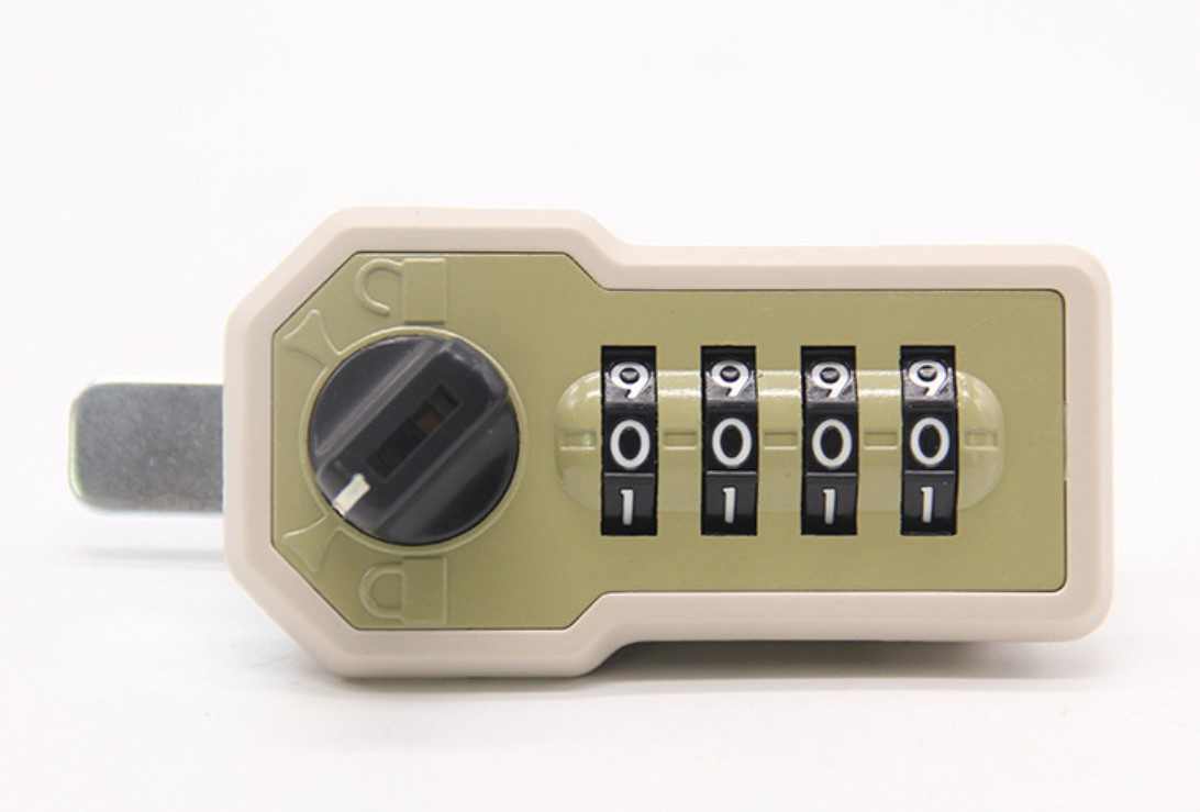 Master Key Function 4 Digits Combination Cabinet Number Lock