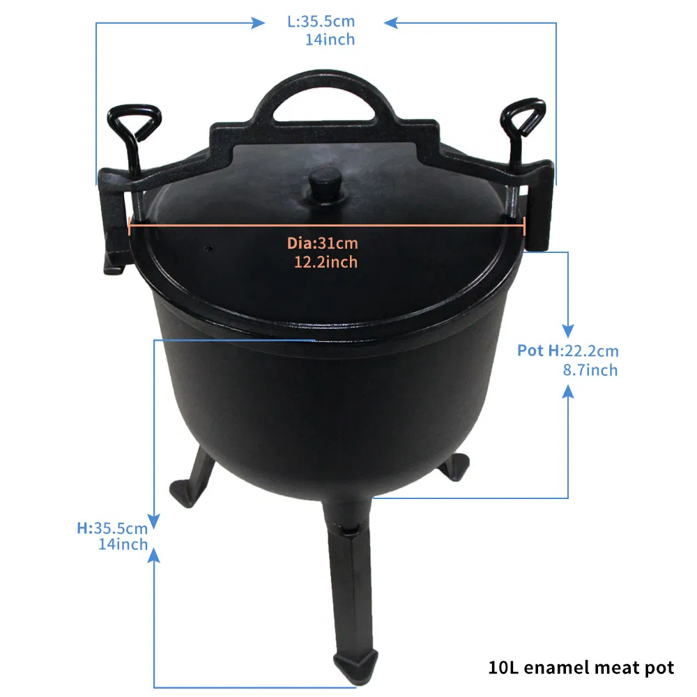 Camping Essential Cast Iron Cookware for Safe Outdoor Cooking