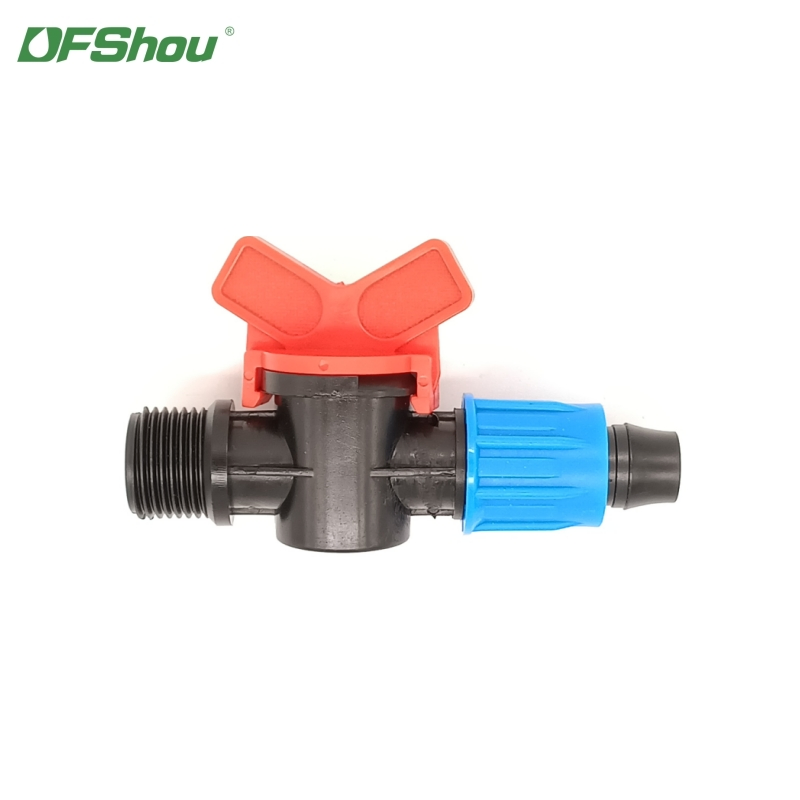 High Quality Pipe Connectors Fittings Barb Offtake Valve for Layflat Hose for Agricultural Irrigation