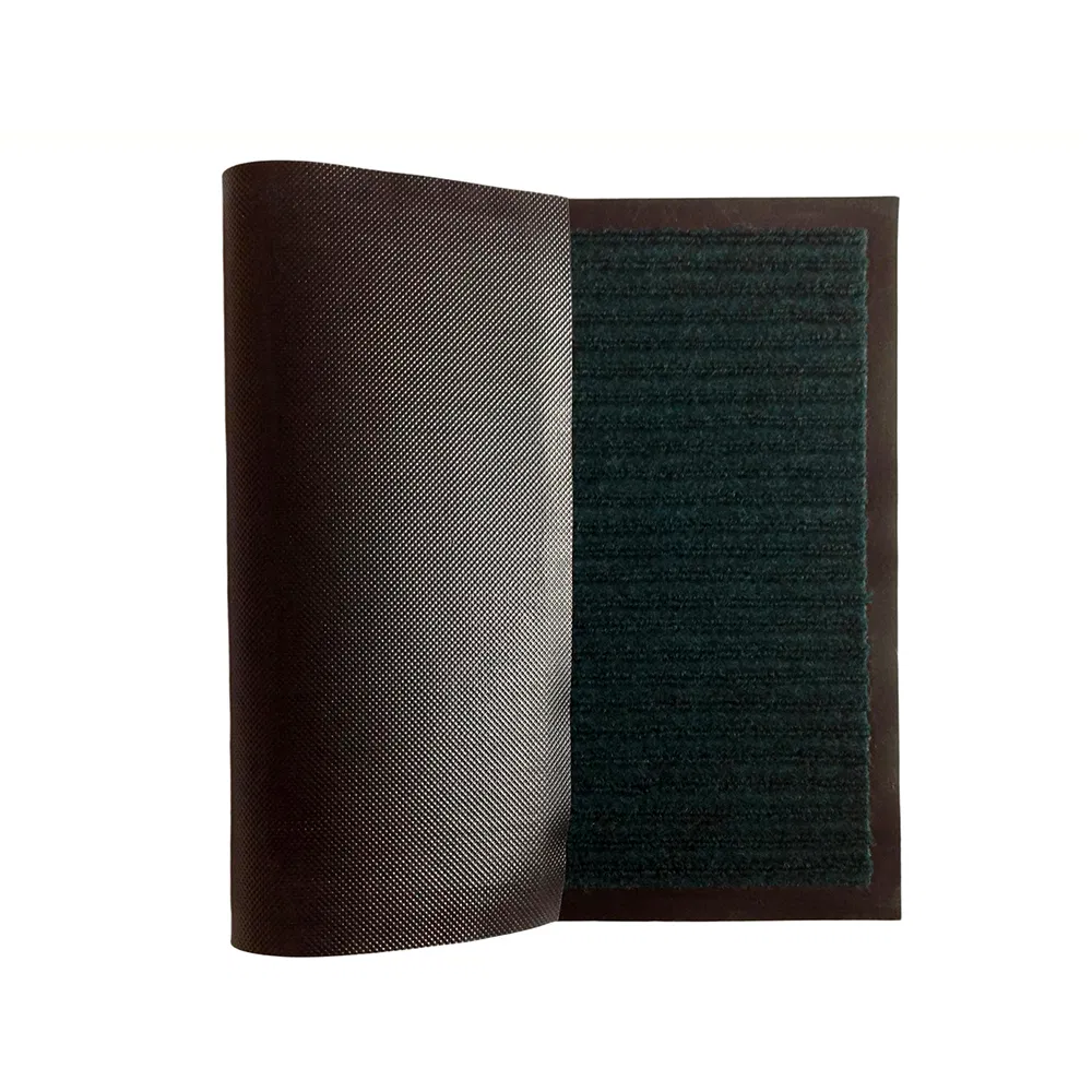 Modern Double Stripes PVC Floor Mats Non-Slip and Absorbent Exhibition Capret