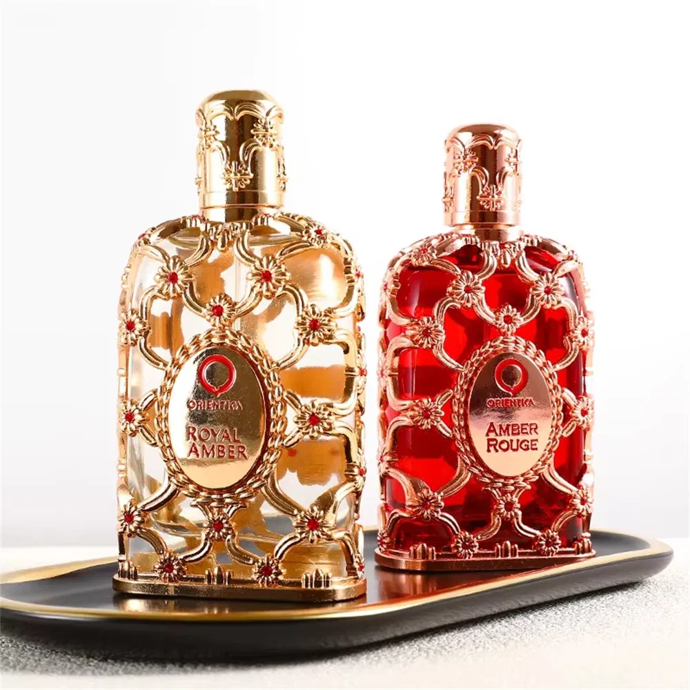 Wholesale Brand 100ml Luxury Arabes Perfumes Amber Rouge Perfume Gift Sets for Women Original Long Lasting