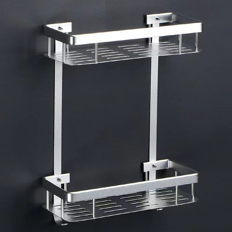 Bath Accessories Holder Aluminum Towel Shelves Bathroom Rack