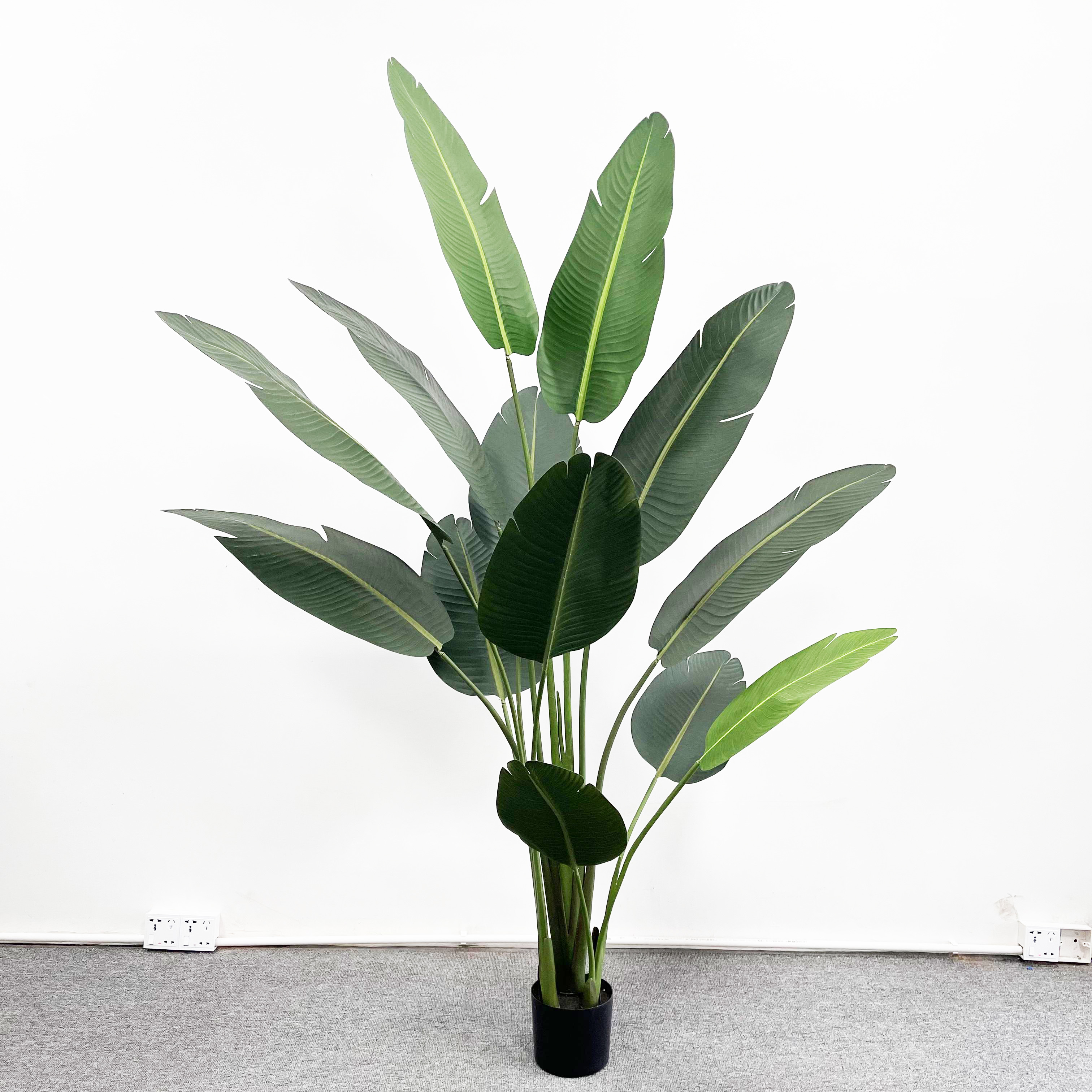 Растение искусственное Канна в горшке бонсай