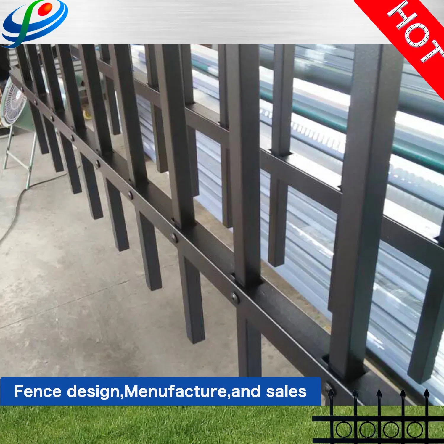 Factory Aluminum Swimming Pool/Balcony Fence/Fencing for Home/ Garden/School/Villa