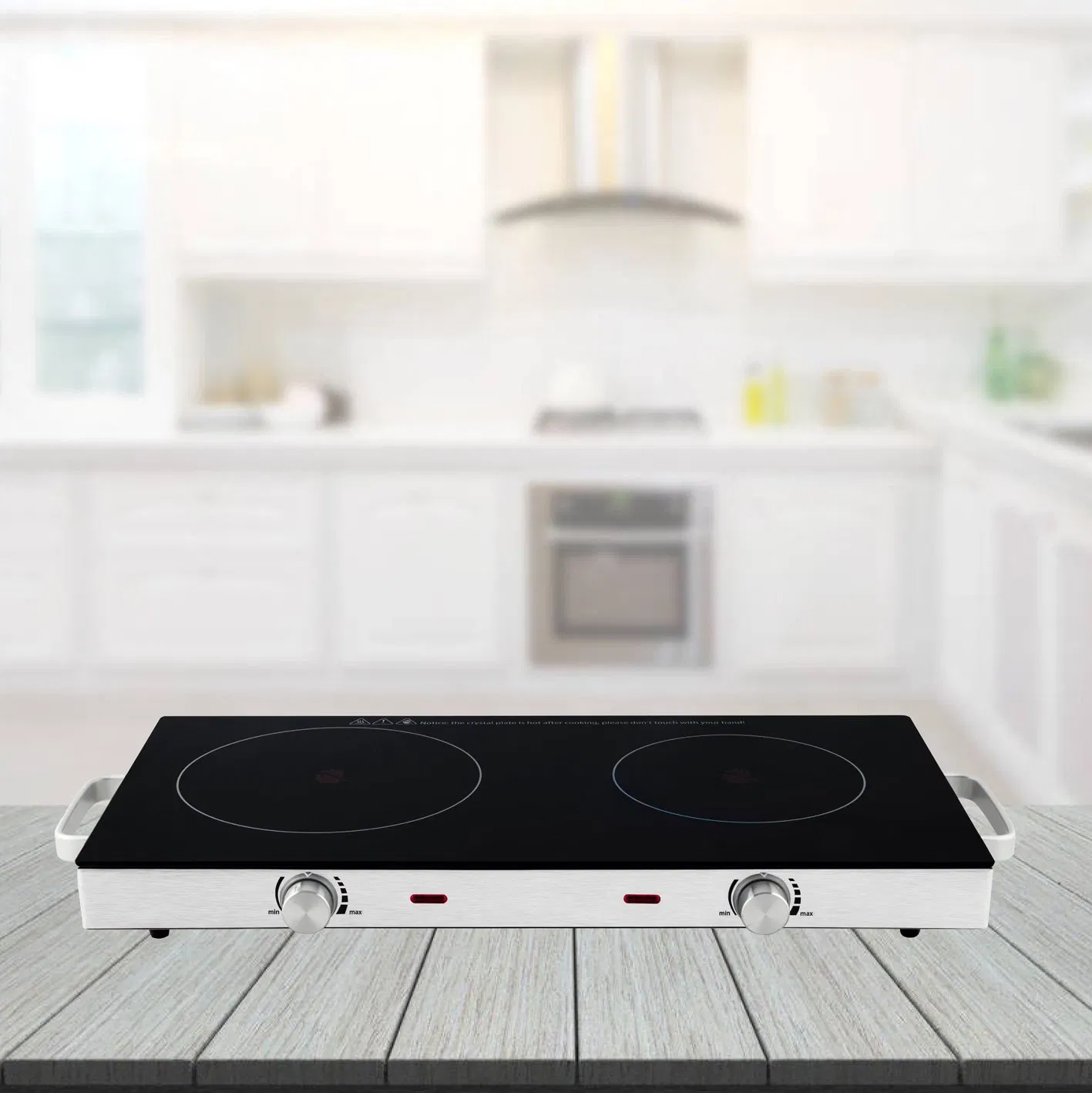 Double Infrared Ceramic Cooker for Cooking
