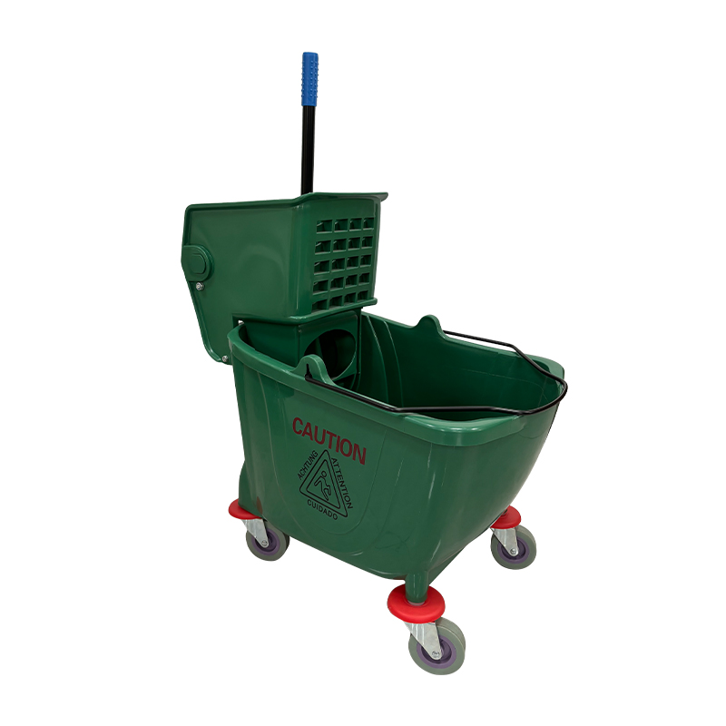 High Quality 36L Plastic Mop and Bucket with Wringer Set with Wheels