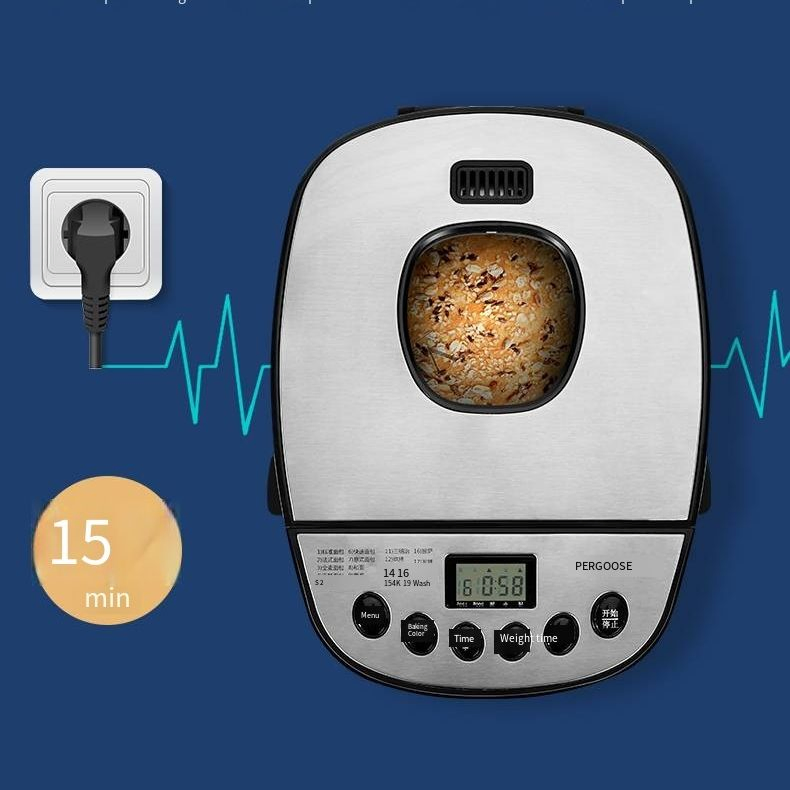 Aluminum Fast Bake White Electric Bread Maker Bread Machine