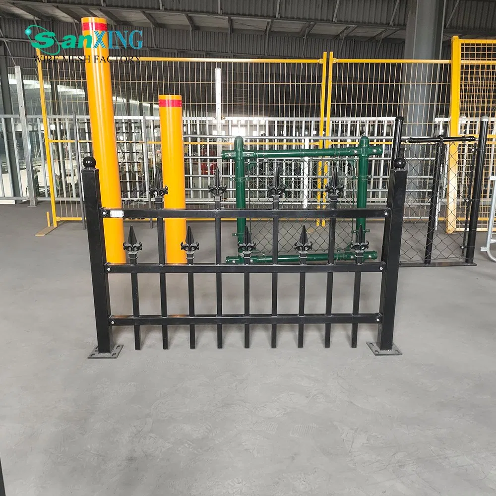 Wrought Iron Railing Ornamental Iron Fence Metal Wire Mesh Fence