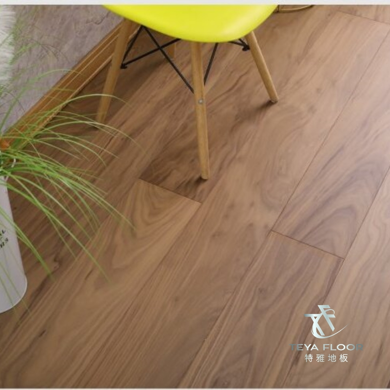 Black Walnut Engineered Hardwood Flooring with Ab Grade and Invisible Oil