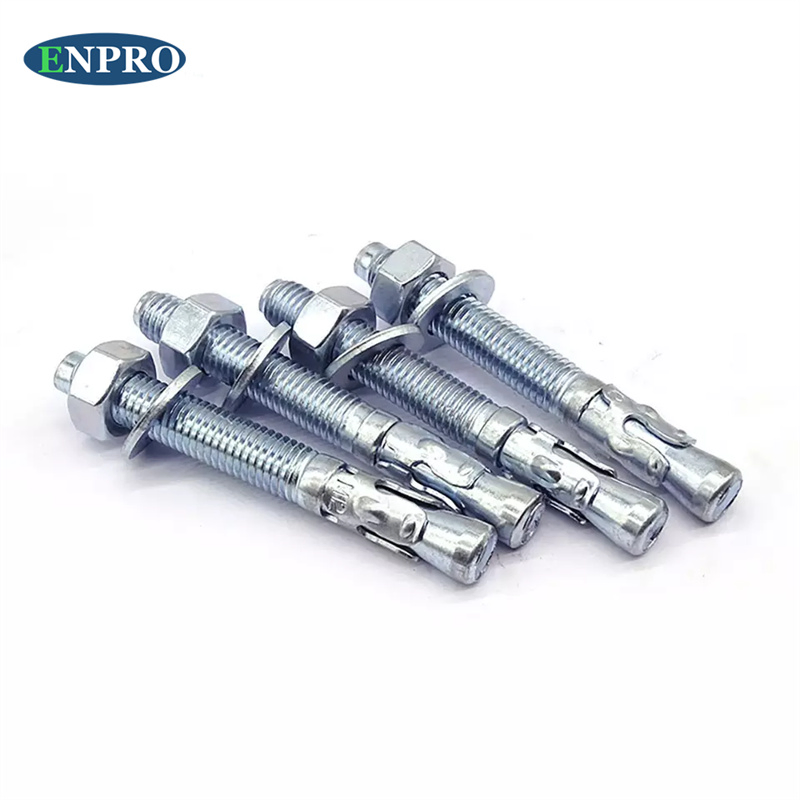 Анкерный клиновой болт с цинковым покрытием для бетона