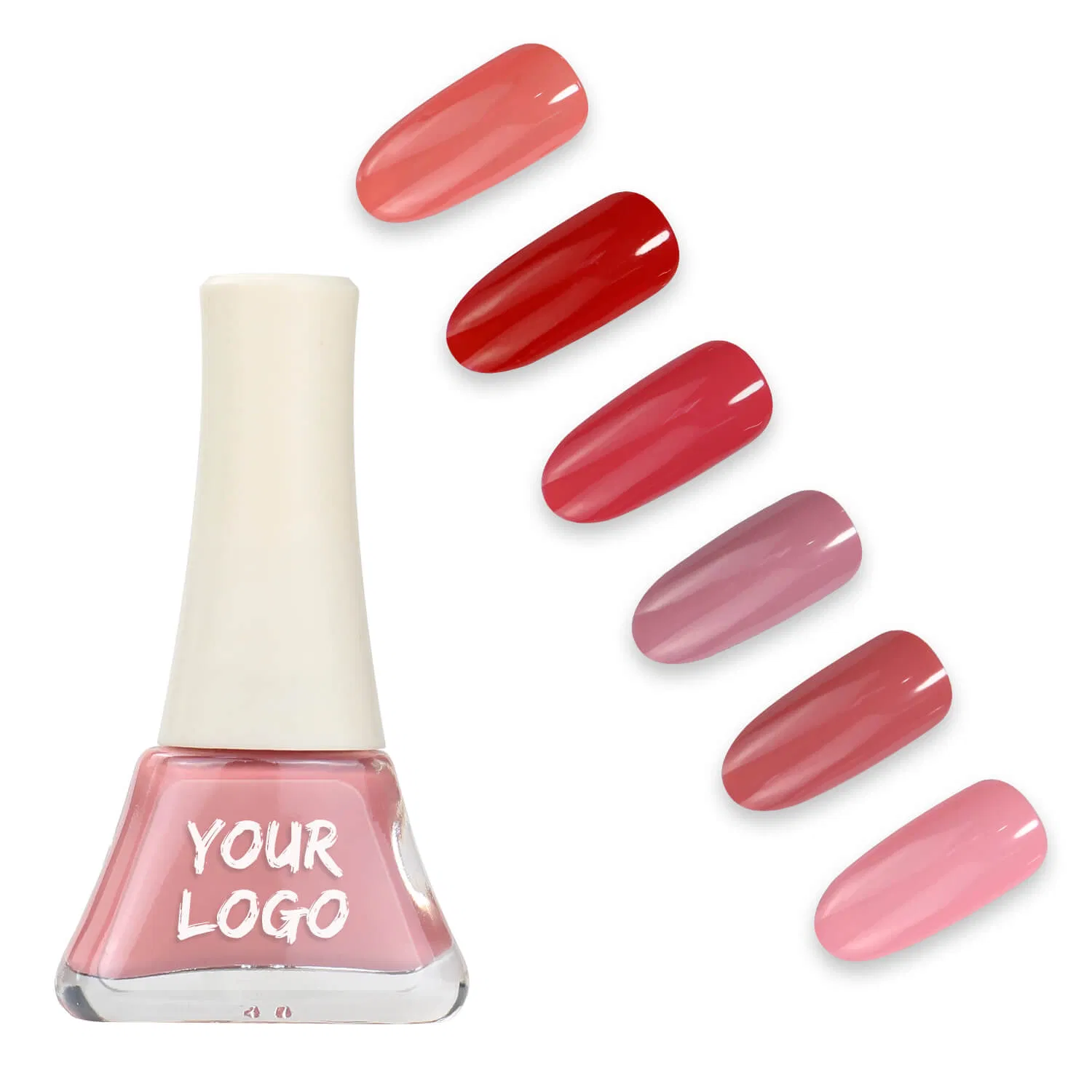Vibrant Glitter Gel Nail Polish Sample for Private Branding