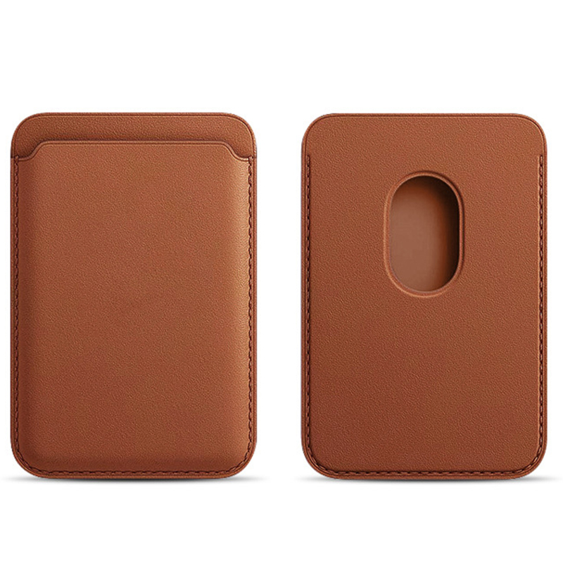 Magsafe Leather PU Mobile Phone Magnetic Card Case Card Holder