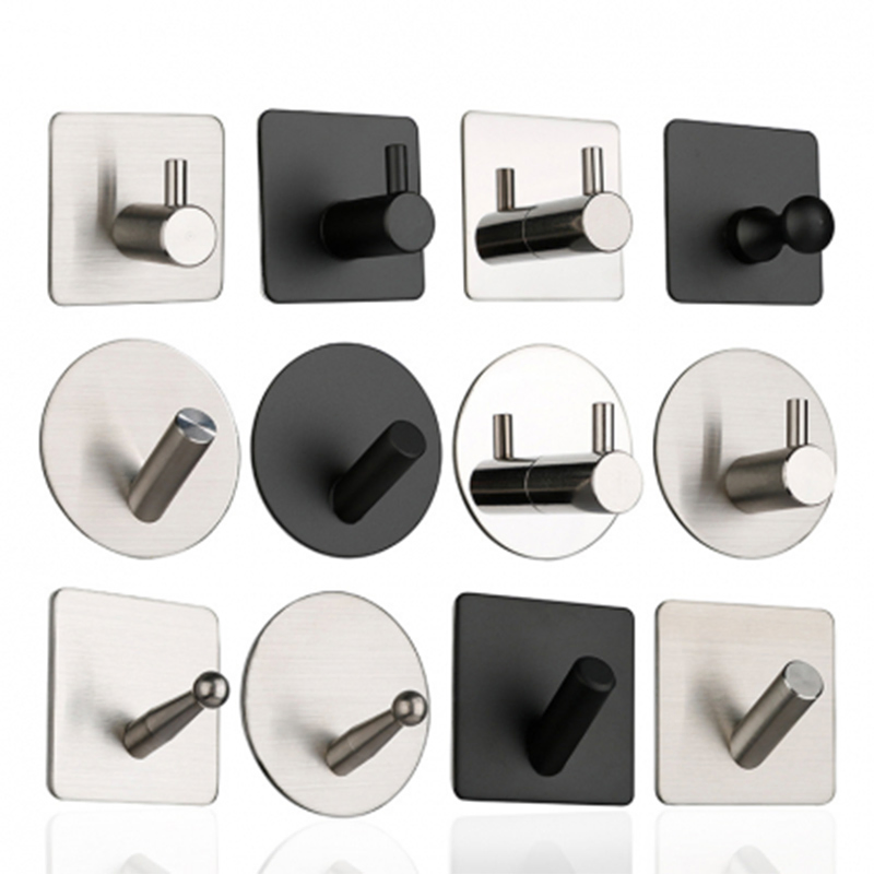 Настенный крючок для ванной из нержавеющей стали 304