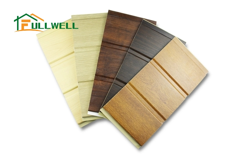 China Factory WPC Decking Cladding Waterproof Wall Fluted 3D Wall Ceiling Panel PVC Wood Interior Panel